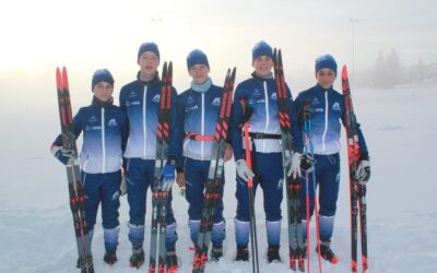 Nos 5 athlètes SCS, issus du centre régional performance (CRP)